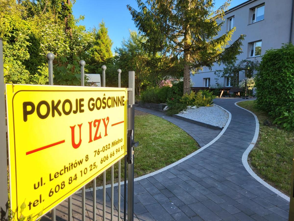 "U Izy" Pokoje Goscinne I Przyczepy Campingowe ミエルノ エクステリア 写真